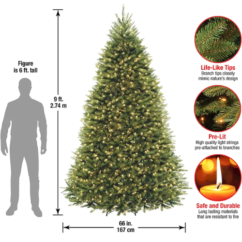 Árbol de Navidad plegable con luces 🎄 Árbol de Navidad plegable con luces 🎁