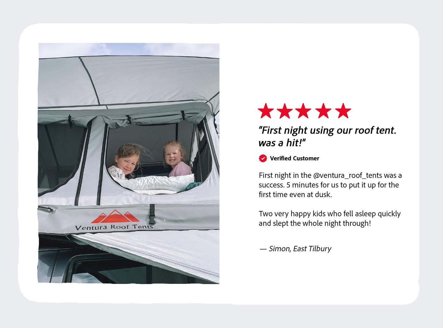 Extended Twin Ladder Ventura Deluxe 1.8 Roof Top Tent + Annex (IN STOCK)