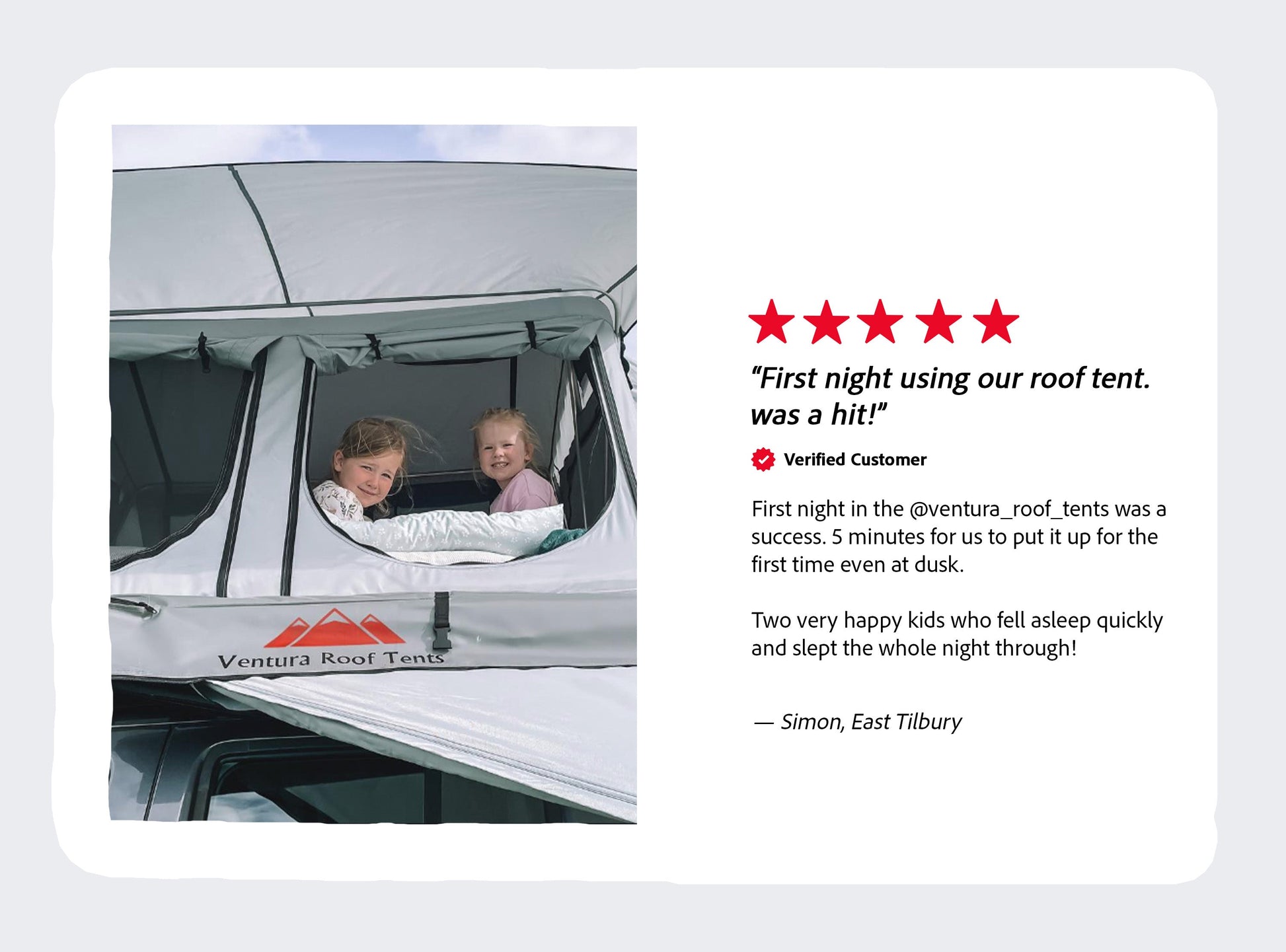 Extended Twin Ladder Ventura Deluxe 1.8 Roof Top Tent + Annex (IN STOCK)