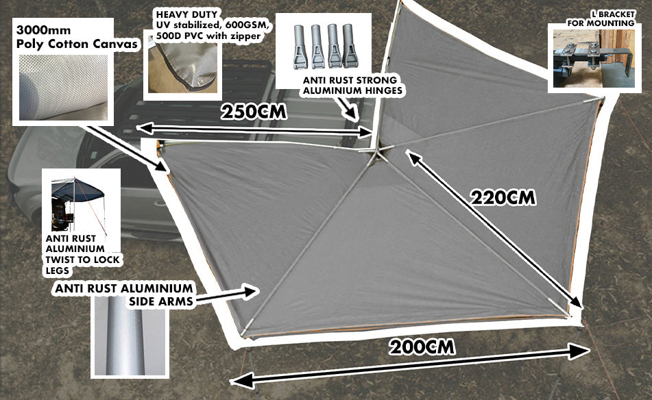 Ventura 270 Degree Awning (PRE ORDER)