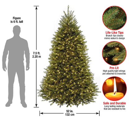 Árbol de Navidad plegable con luces 🎄 Árbol de Navidad plegable con luces 🎁