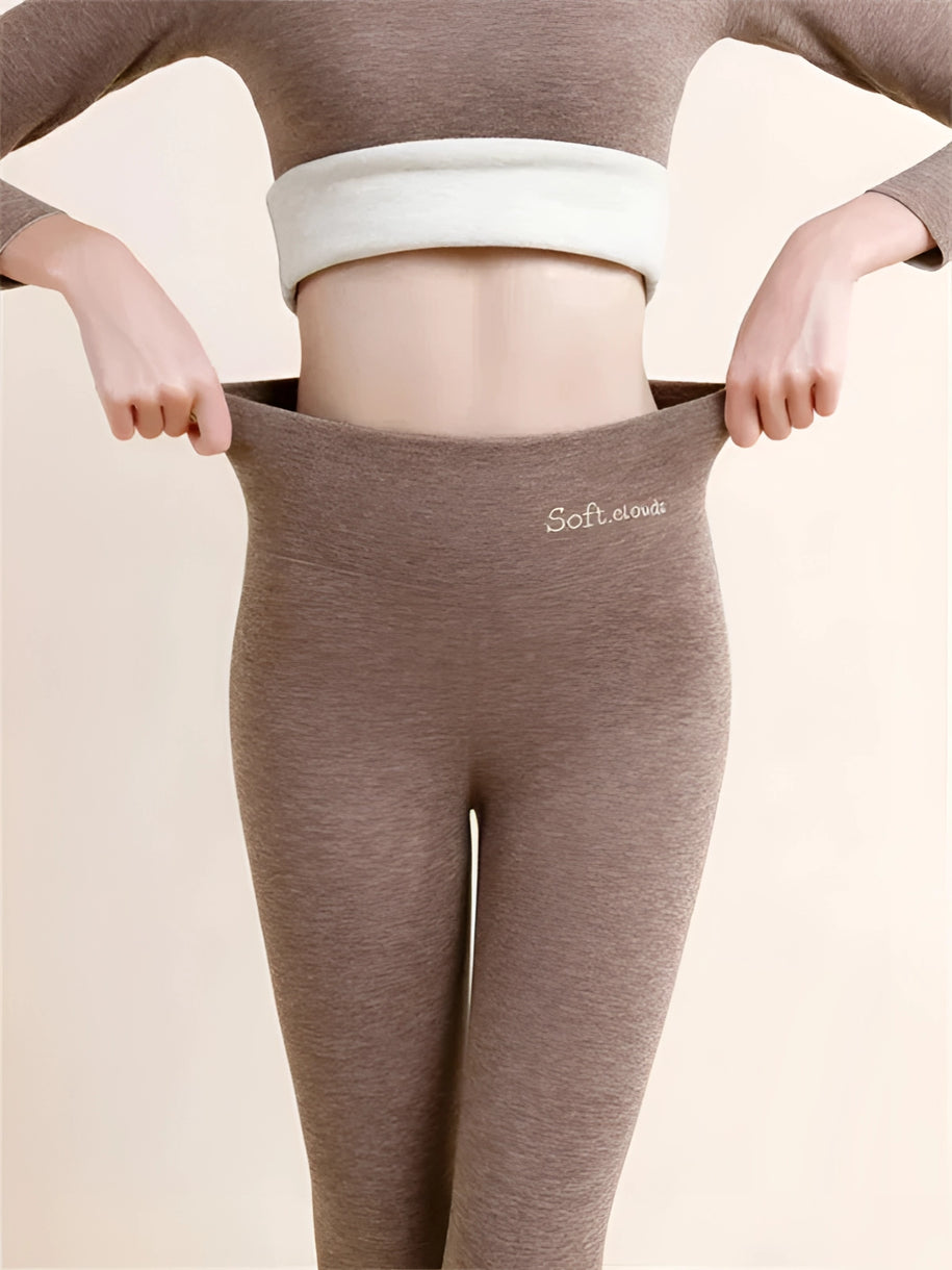 🔥 Leggings Tedalin® de Forro Polar Cloudy