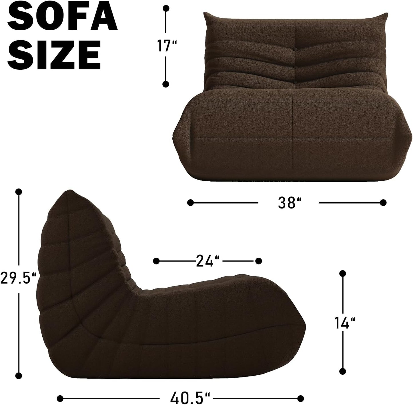sofá informal