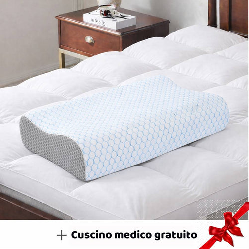 Cubrecolchón Cloud con almohada médica de regalo