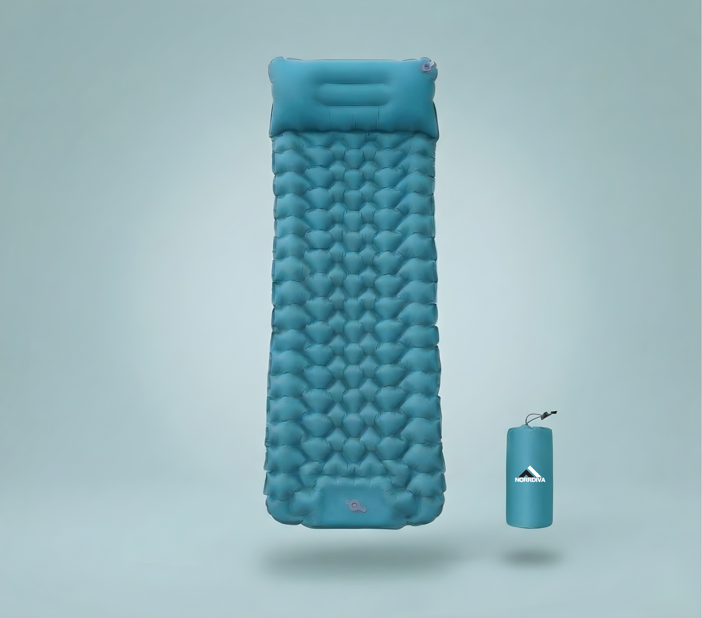 Materasso Gonfiabile Portatile 3-in-1 Gonfiaggio 30sec + Travesseiro Integrato