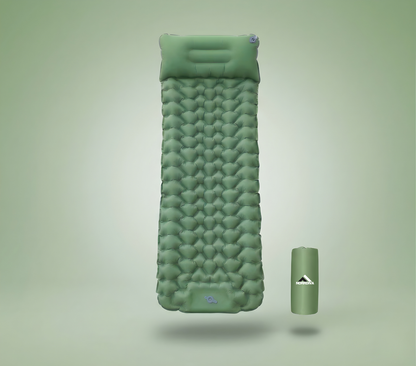 Materasso Gonfiabile Portatile 3-in-1 Gonfiaggio 30sec + Travesseiro Integrato