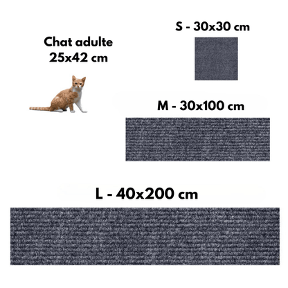 Alfombrilla Adhesiva Protectora para Arañazos de Gato