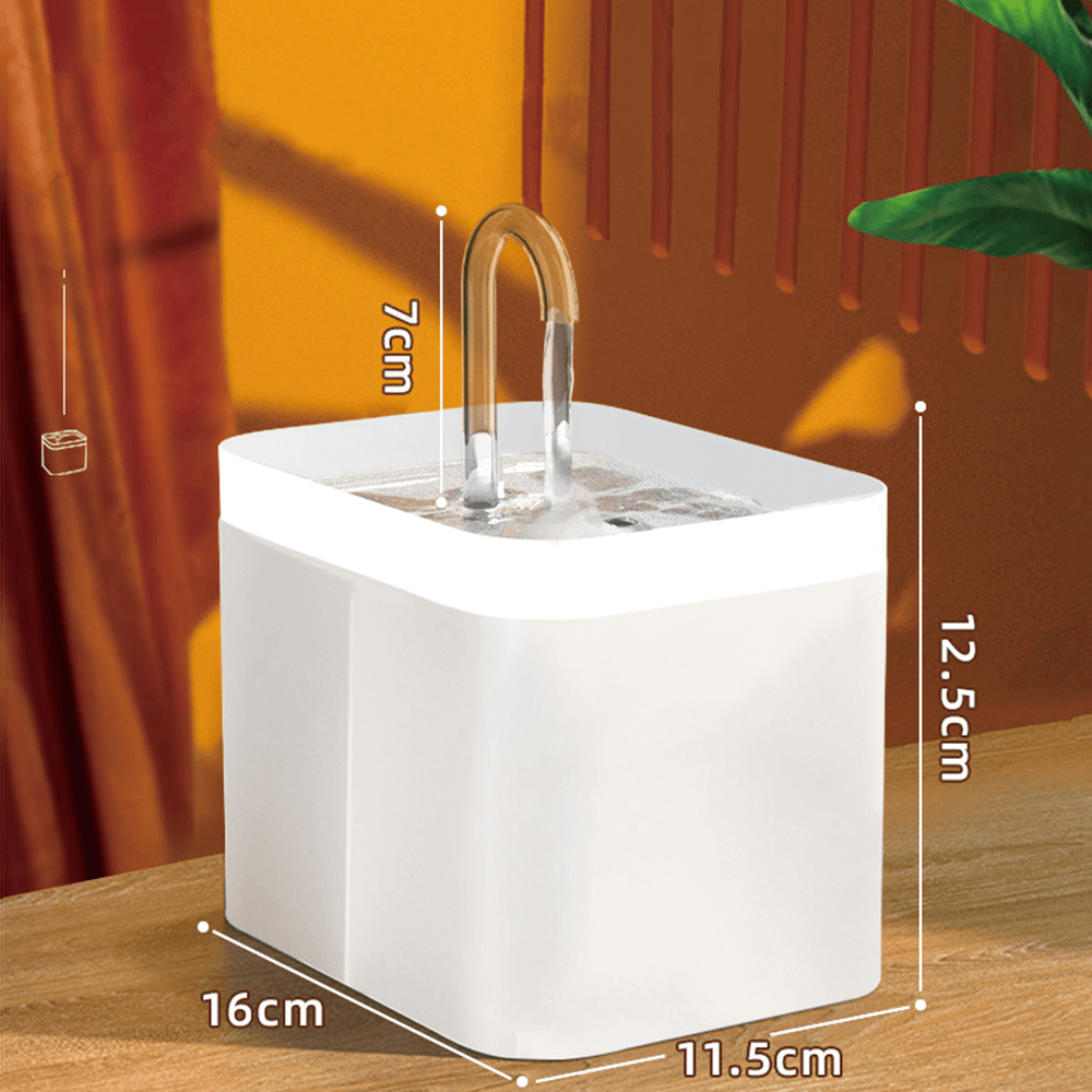 Fuente de agua con filtro para gatos