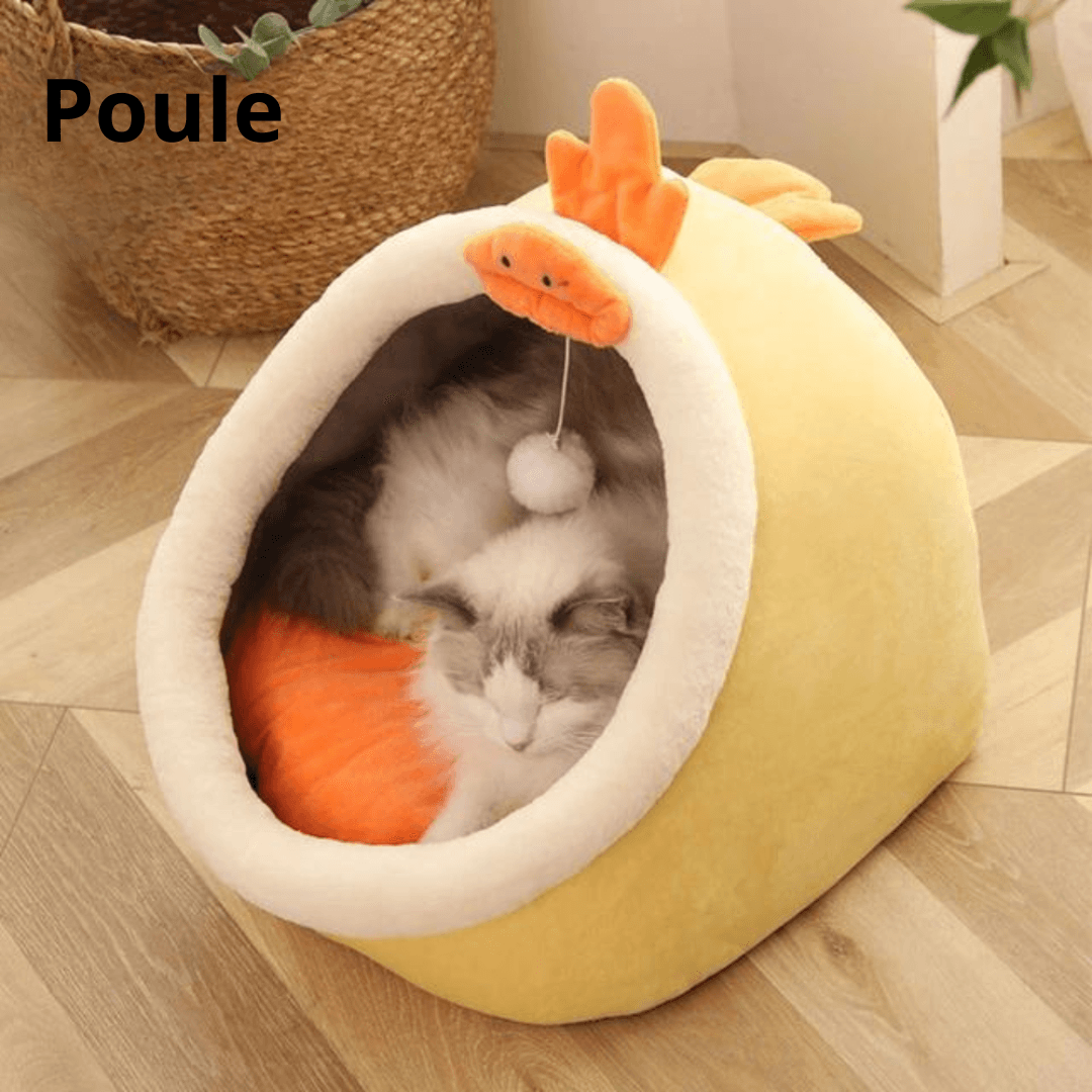 Cesta Ovalada Grande Súper Cómoda para Gatos
