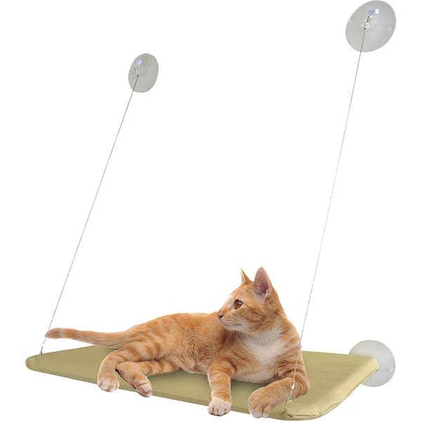 Cama colgante para ventana para gatos