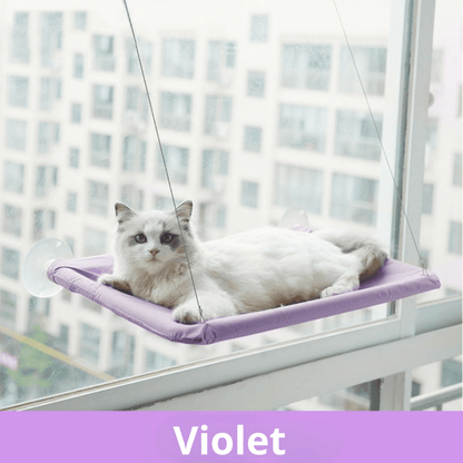 Cama colgante para ventana para gatos