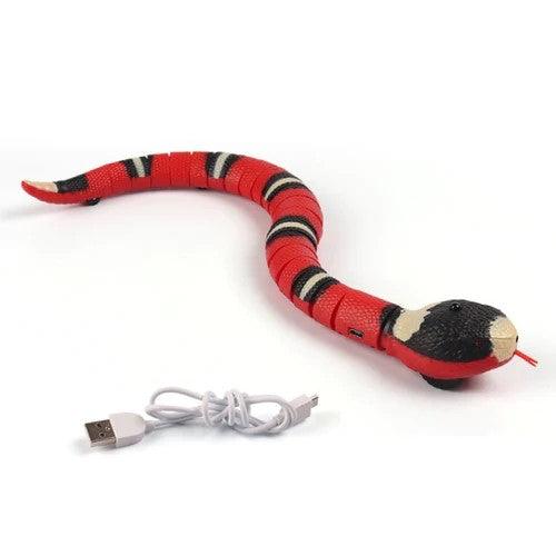 Juguete Serpiente Inteligente Eléctrico Recargable para Gatos