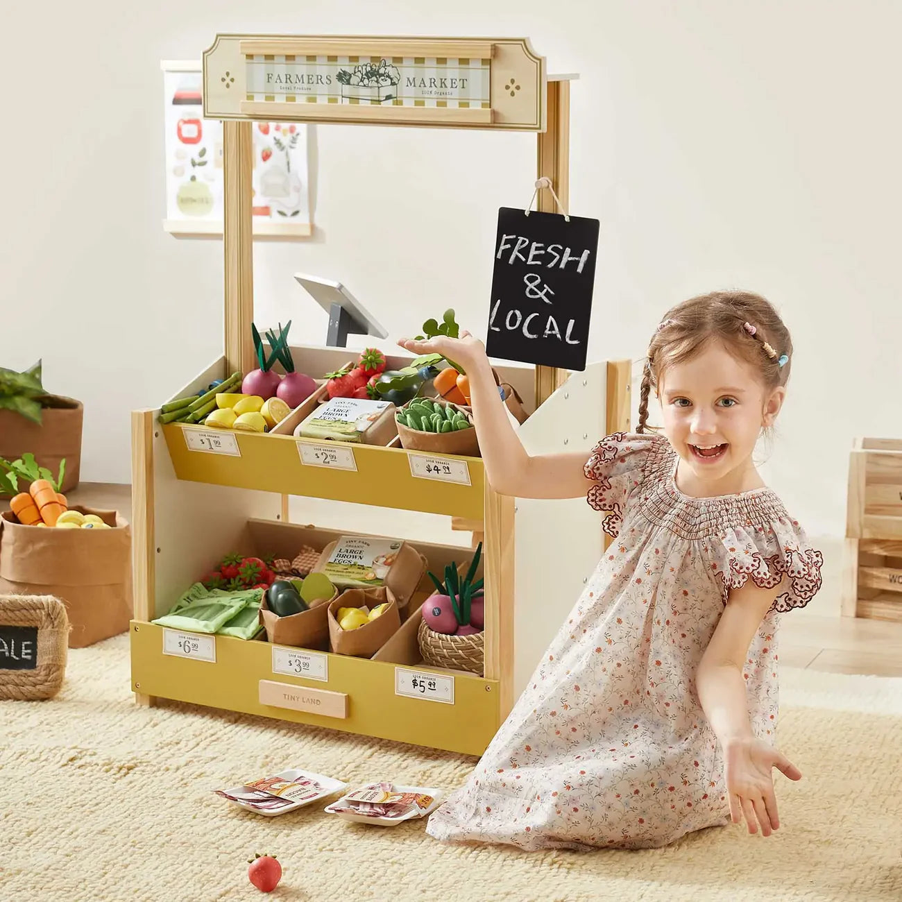 Juego de simulación "Minimarket" para niños Tiny Land®
