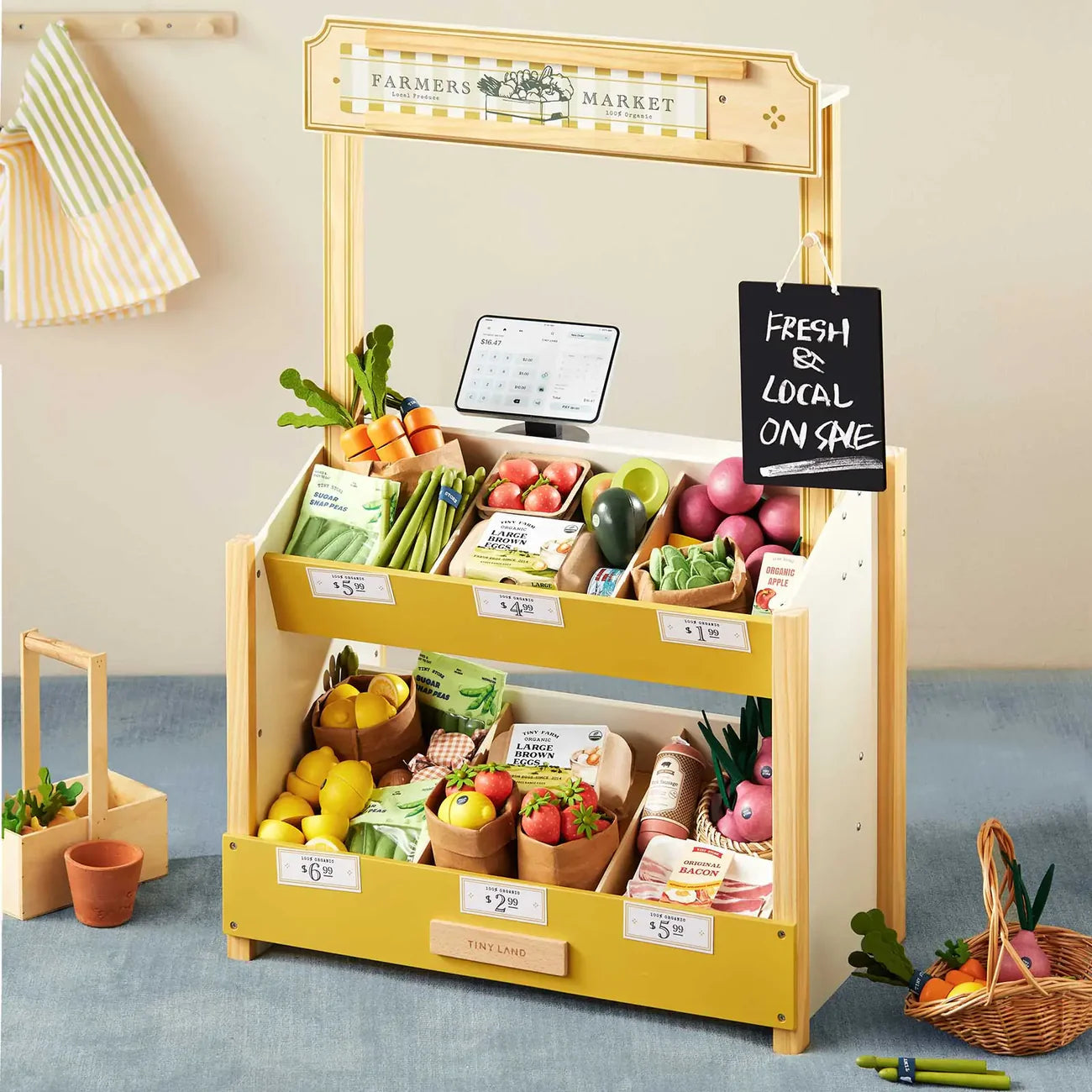 Juego de simulación "Minimarket" para niños Tiny Land®