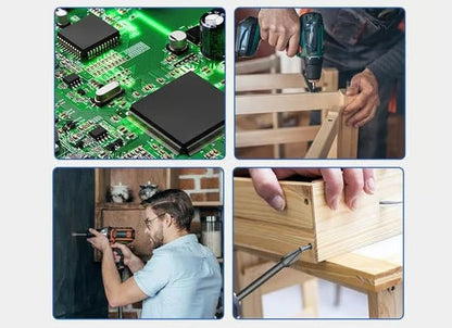 🧰 Juego de 80 Dados Magnéticos de Impacto – Métricos y SAE 🔧