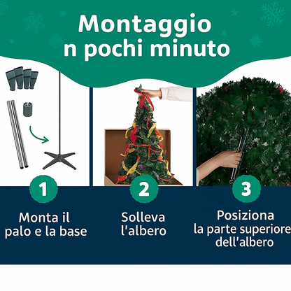 Árbol de Navidad prediseñado: móntalo en 60 segundos 🎅🎄