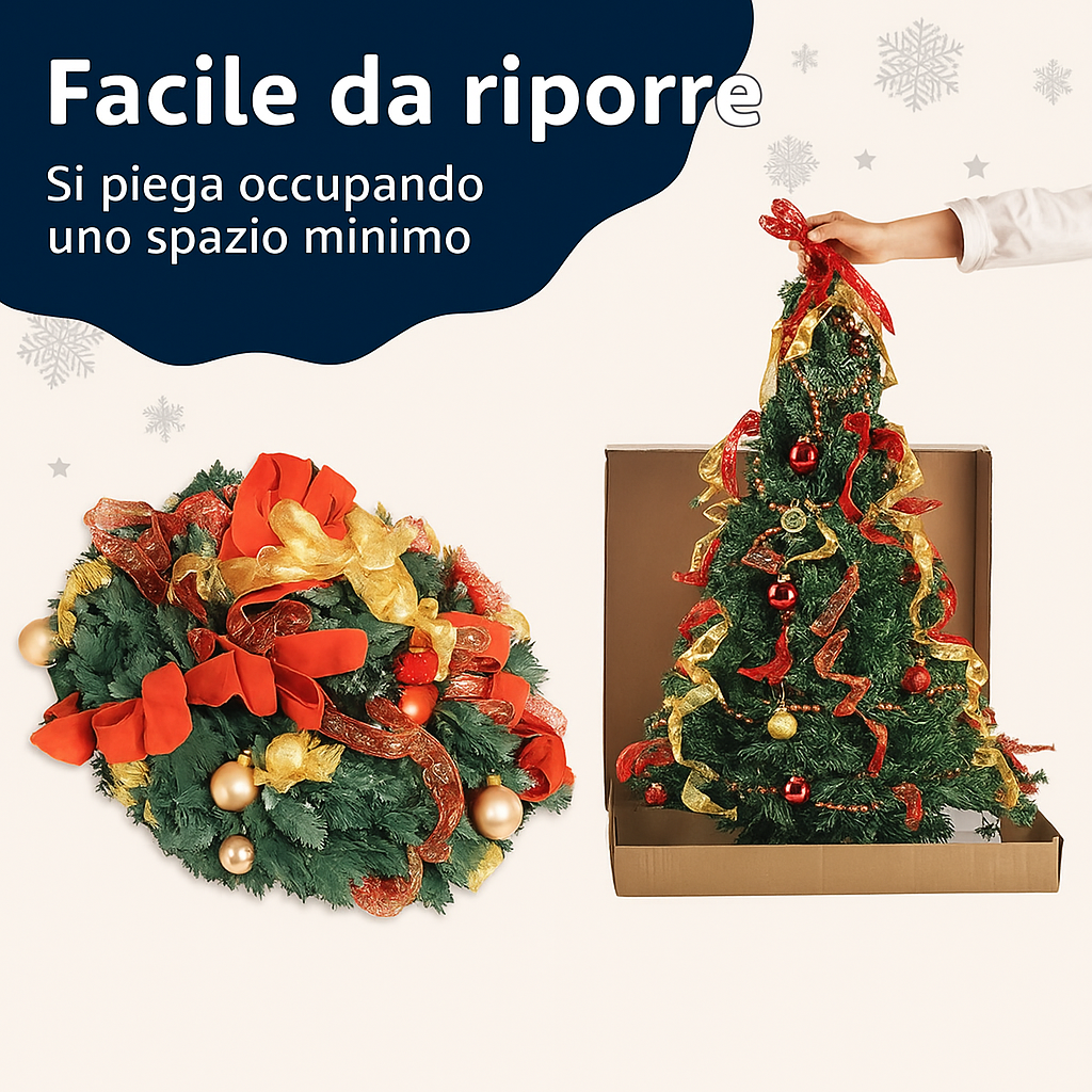 Árbol de Navidad prediseñado: móntalo en 60 segundos 🎅🎄