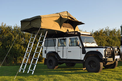 Extended Twin Ladder Ventura Deluxe 1.8 Roof Top Tent + Annex (IN STOCK)