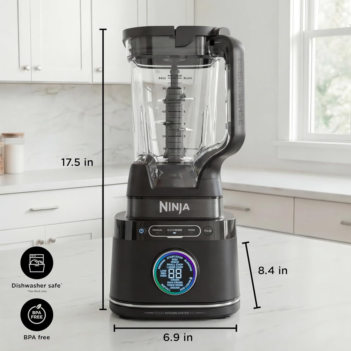 Sistema de Cocina | Robot de Cocina y Batidora Todo en Uno