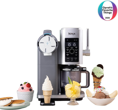 Máquina para hacer helados 13 en 1: prepara helado, sorbete y yogur helado en casa.