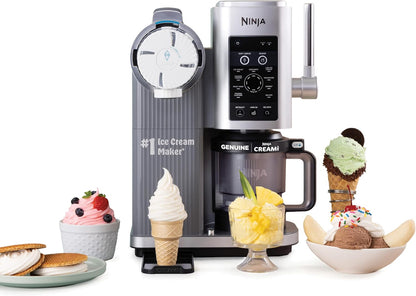 Máquina para hacer helados 13 en 1: prepara helado, sorbete y yogur helado en casa.