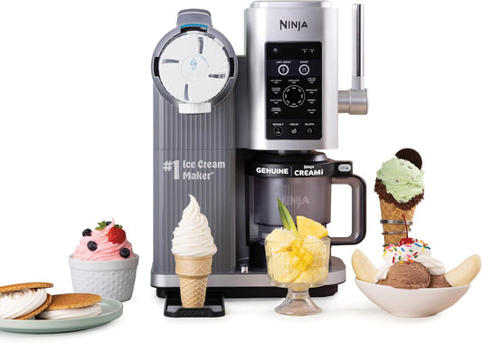 Máquina para hacer helados 13 en 1: prepara helado, sorbete y yogur helado en casa.