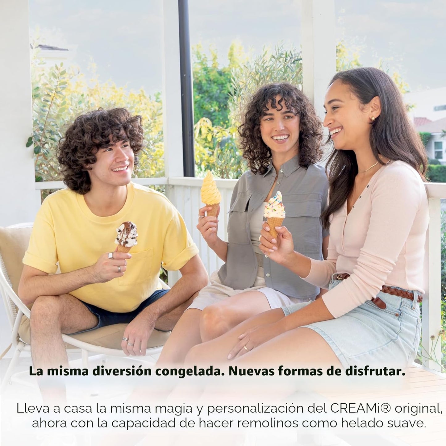 Máquina para hacer helados 13 en 1: prepara helado, sorbete y yogur helado en casa.