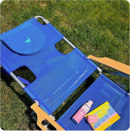 Sedia da spiaggia reclinabile portatile 3 in 1 con borsa termica 👌😍