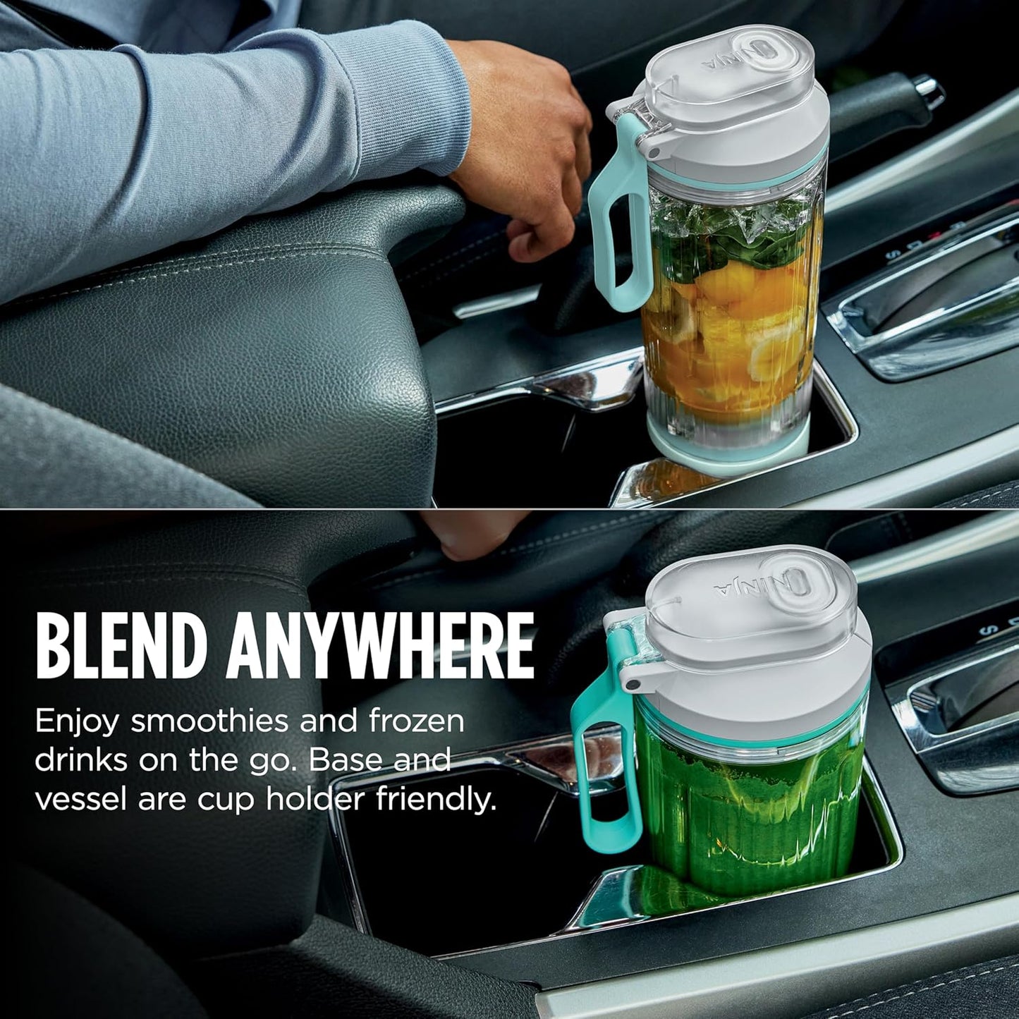 Licuadora Personal Portátil Twist & Go – 3 Programas, Smoothies y Hielo