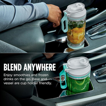 Licuadora Personal Portátil Twist & Go – 3 Programas, Smoothies y Hielo