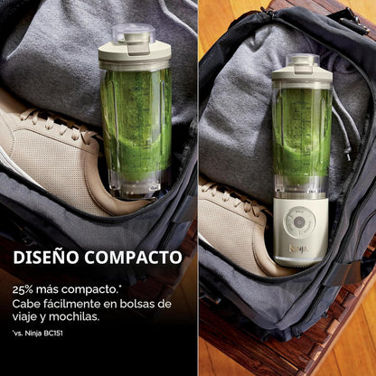 Licuadora Personal Portátil Twist & Go – 3 Programas, Smoothies y Hielo