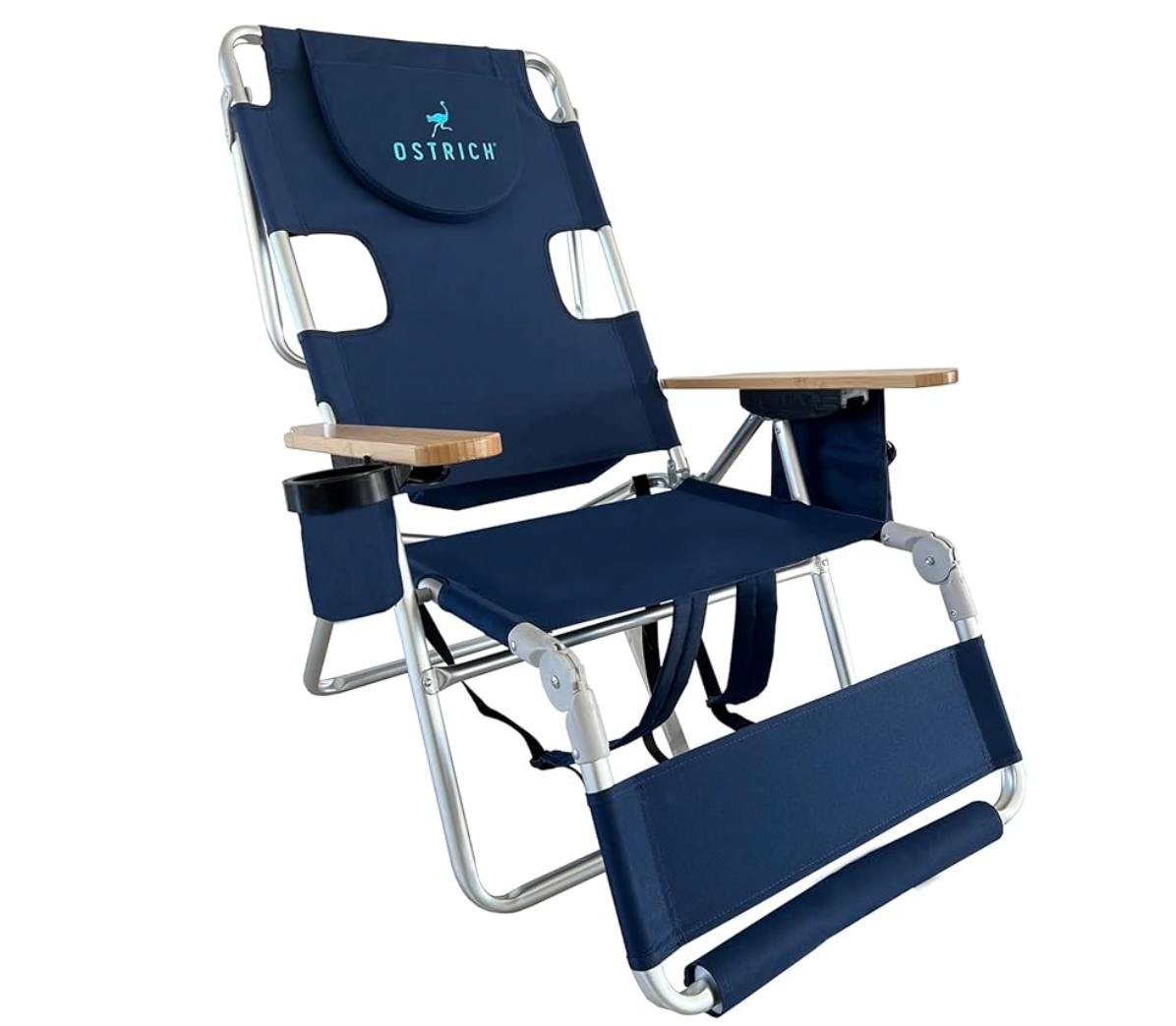 Sedia da spiaggia reclinabile portatile 3 in 1 con borsa termica 👌😍