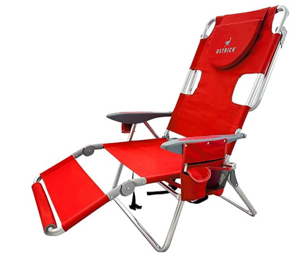 Sedia da spiaggia reclinabile portatile 3 in 1 con borsa termica 👌😍
