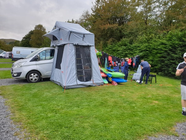Extended Ventura Deluxe 1.4 Roof Top Tent + Annex (IN STOCK)