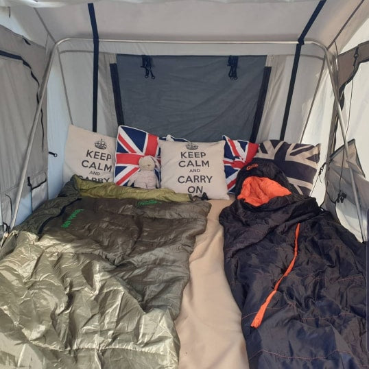 Extended Ventura Deluxe 1.4 Roof Top Tent + Annex (IN STOCK)