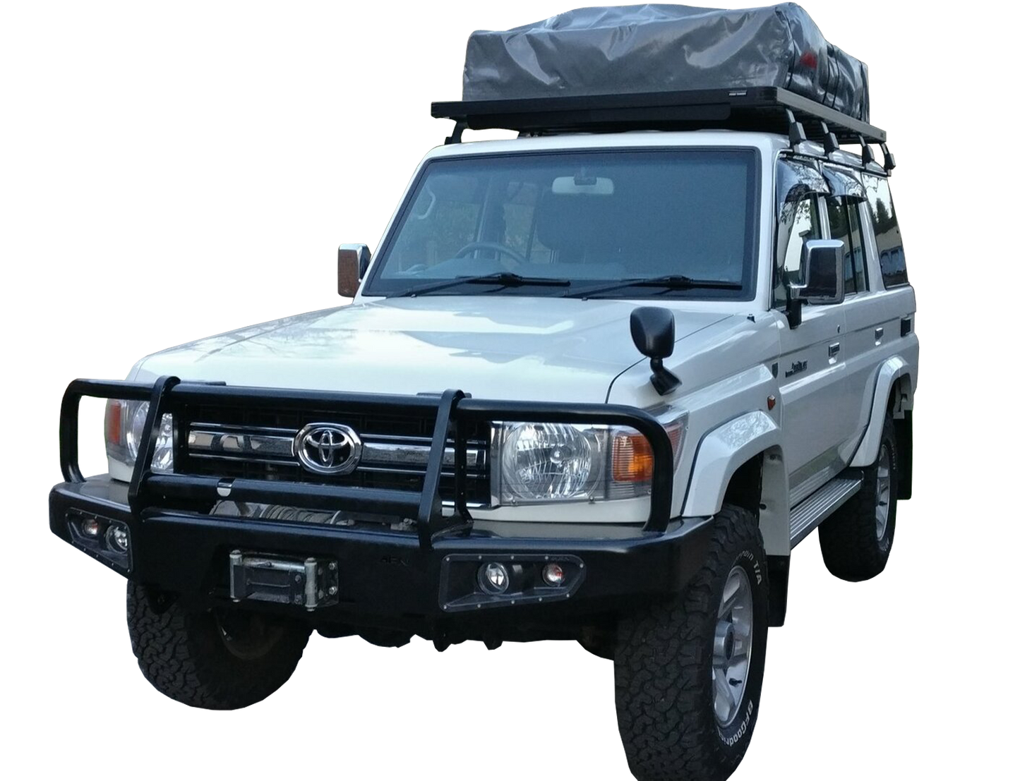 Extended Twin Ladder Ventura Deluxe 1.8 Roof Top Tent + Annex (IN STOCK)