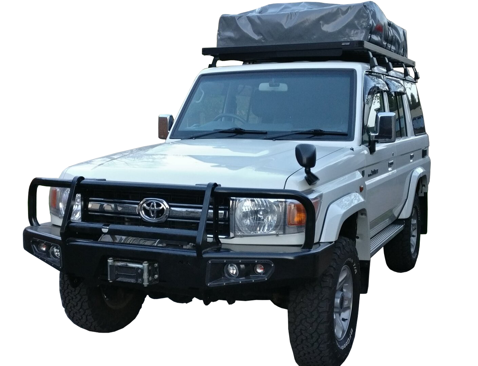 Extended Twin Ladder Ventura Deluxe 1.8 Roof Top Tent + Annex (IN STOCK)