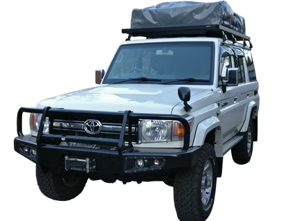 Extended Twin Ladder Ventura Deluxe 1.8 Roof Top Tent + Annex (IN STOCK)