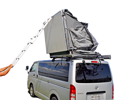 Extended Ventura Deluxe 1.4 Roof Top Tent + Annex (IN STOCK)