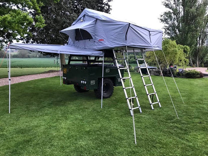 Extended Twin Ladder Ventura Deluxe 1.8 Roof Top Tent + Annex (IN STOCK)